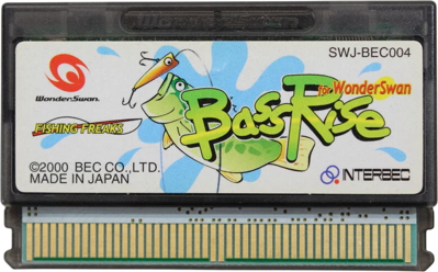 Fishing Freaks: BassRise for WonderSwan - Cart - Front