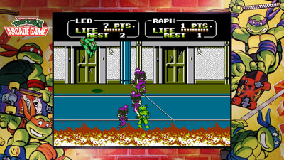 Teenage Mutant Ninja Turtles: The Cowabunga Collection - Screenshot - Gameplay