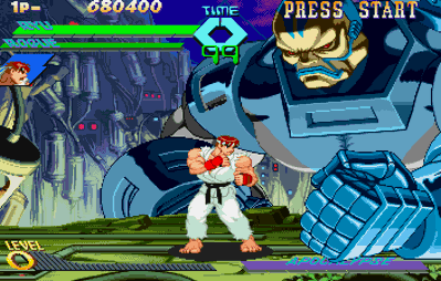 X-Men vs. Street Fighter - Screenshot - Gameplay