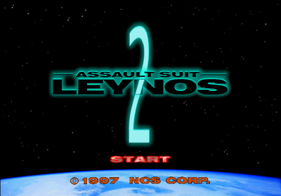 Assault Suit Leynos 2 - Screenshot - Game Title