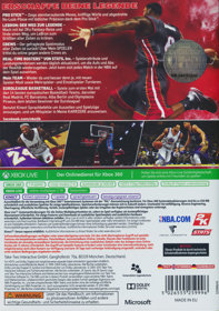 NBA 2K14 - Box - Back