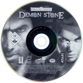 Forgotten Realms: Demon Stone - Disc Image
