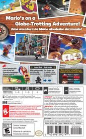 Super Mario Odyssey - Box - Back Image