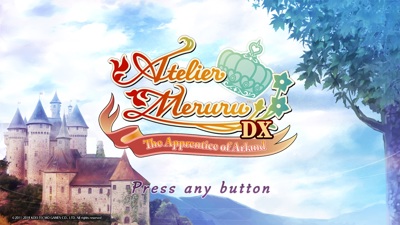 Atelier Meruru: The Apprentice of Arland DX - Screenshot - Game Title
