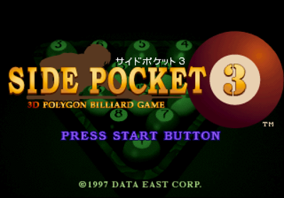 Side Pocket 3 - Screenshot - Game Title