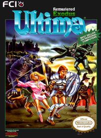 Ultima: Exodus Remastered - Fanart - Box - Front