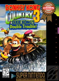 Donkey Kong Country 3: Dixie Kong's Double Trouble! - Fanart - Box - Front