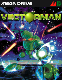 Vectorman - Fanart - Box - Front