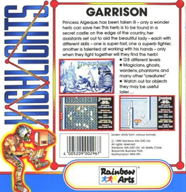 Garrison - Box - Back