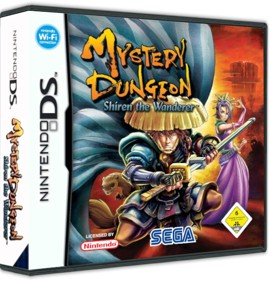 Mystery Dungeon: Shiren the Wanderer - Box - 3D