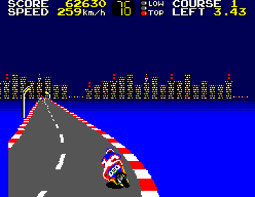 Hang On - Screenshot - Gameplay