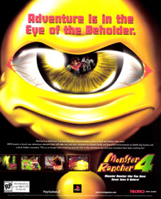 Monster Rancher 4 - Advertisement Flyer - Front