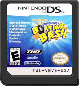 SpongeBob's Boating Bash - Cart - Front