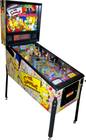 The Simpsons Pinball Party - Arcade - Cabinet Image