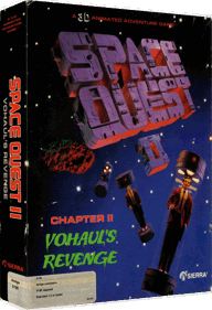 Space Quest II: Chapter II: Vohaul's Revenge - Box - 3D