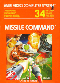 Missile Command - Box - Front