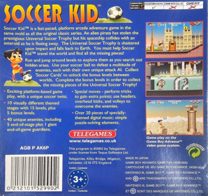 Soccer Kid - Box - Back