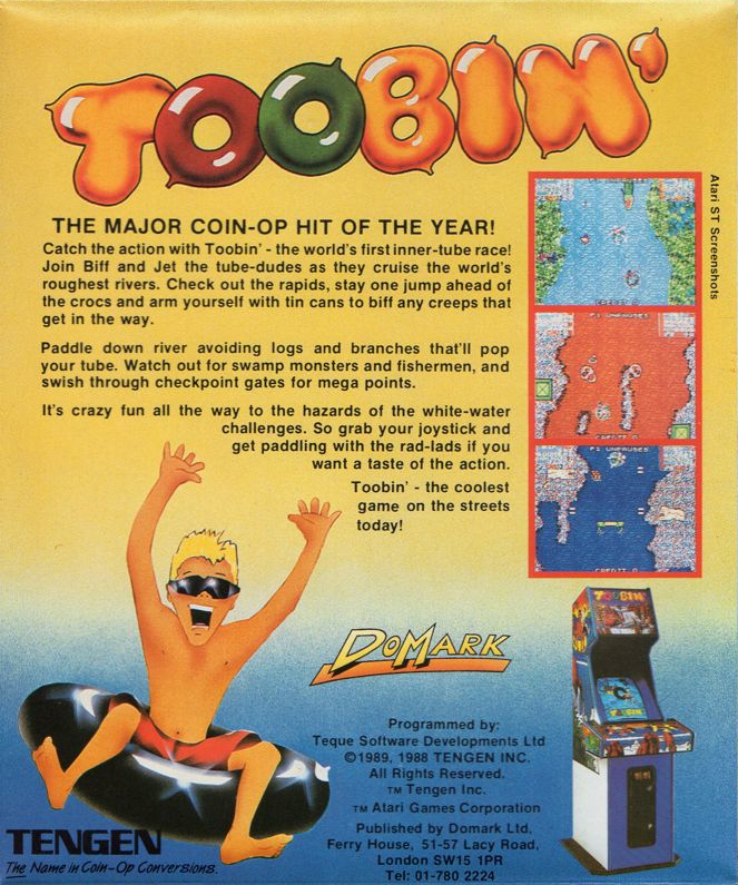Toobin' Images - LaunchBox Games Database