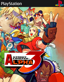 Street Fighter Alpha 3 - Fanart - Box - Front