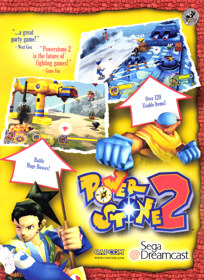 Power Stone 2 - Advertisement Flyer - Front