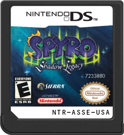 Spyro: Shadow Legacy - Cart - Front Image