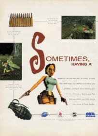 Tomb Raider - Advertisement Flyer - Front
