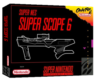 Super Nes Super Scope 6 - Box - 3D