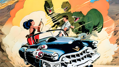Cadillacs and Dinosaurs: The Second Cataclysm - Fanart - Background Image