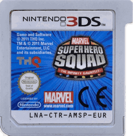 Marvel Super Hero Squad: The Infinity Gauntlet - Cart - Front