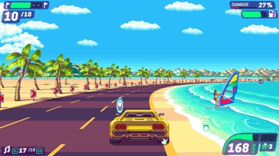 80's Overdrive - Screenshot - Gameplay