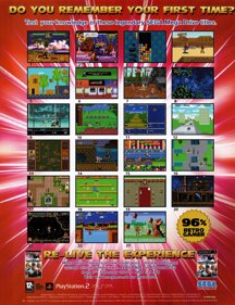 Sega Genesis Collection - Advertisement Flyer - Front