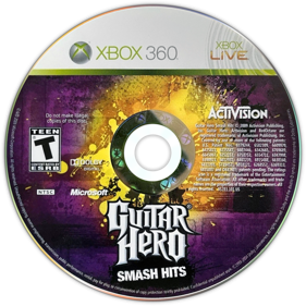 Guitar Hero: Smash Hits - Disc