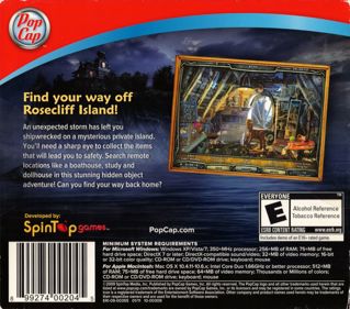 Escape Rosecliff Island - Box - Back