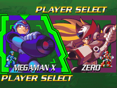 Mega Man X4 - Screenshot - Game Select