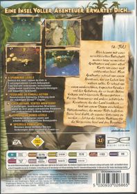 Adventure Pinball: Forgotten Island - Box - Back