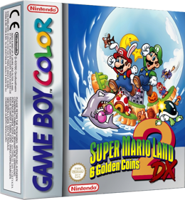 Super Mario Land 2: 6 Golden Coins DX - Box - 3D
