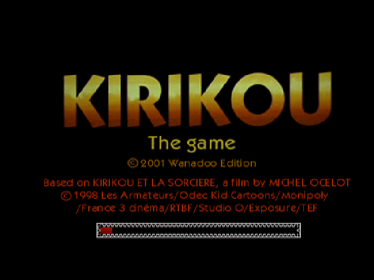 Kirikou - Screenshot - Game Title