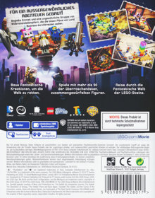 The LEGO Movie Videogame - Box - Back