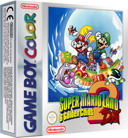 Super Mario Land 2: 6 Golden Coins DX - Box - 3D
