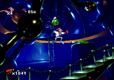 Earthworm Jim: Special Edition - Screenshot - Gameplay