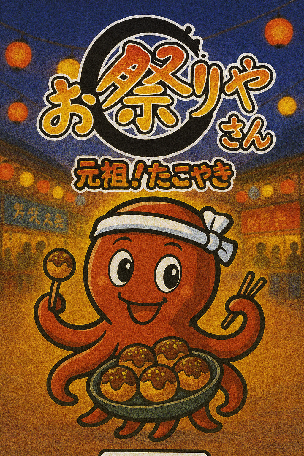 오마츠리 야상: 원조 타코야키