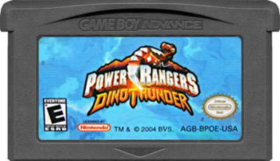 Power Rangers: Dino Thunder - Cart - Front
