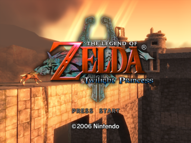The Legend of Zelda: Twilight Princess - Screenshot - Game Title Image