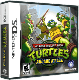 Teenage Mutant Ninja Turtles: Arcade Attack - Box - 3D Image