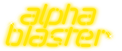 Alpha Blaster - Clear Logo
