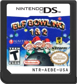 Elf Bowling 1 & 2 - Cart - Front Image