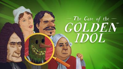 The Case of the Golden Idol - Banner