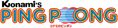 Konami's Ping-Pong - Clear Logo Image