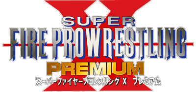 Super Fire Pro Wrestling X Premium - Clear Logo