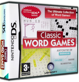 Classic Word Games - Box - 3D